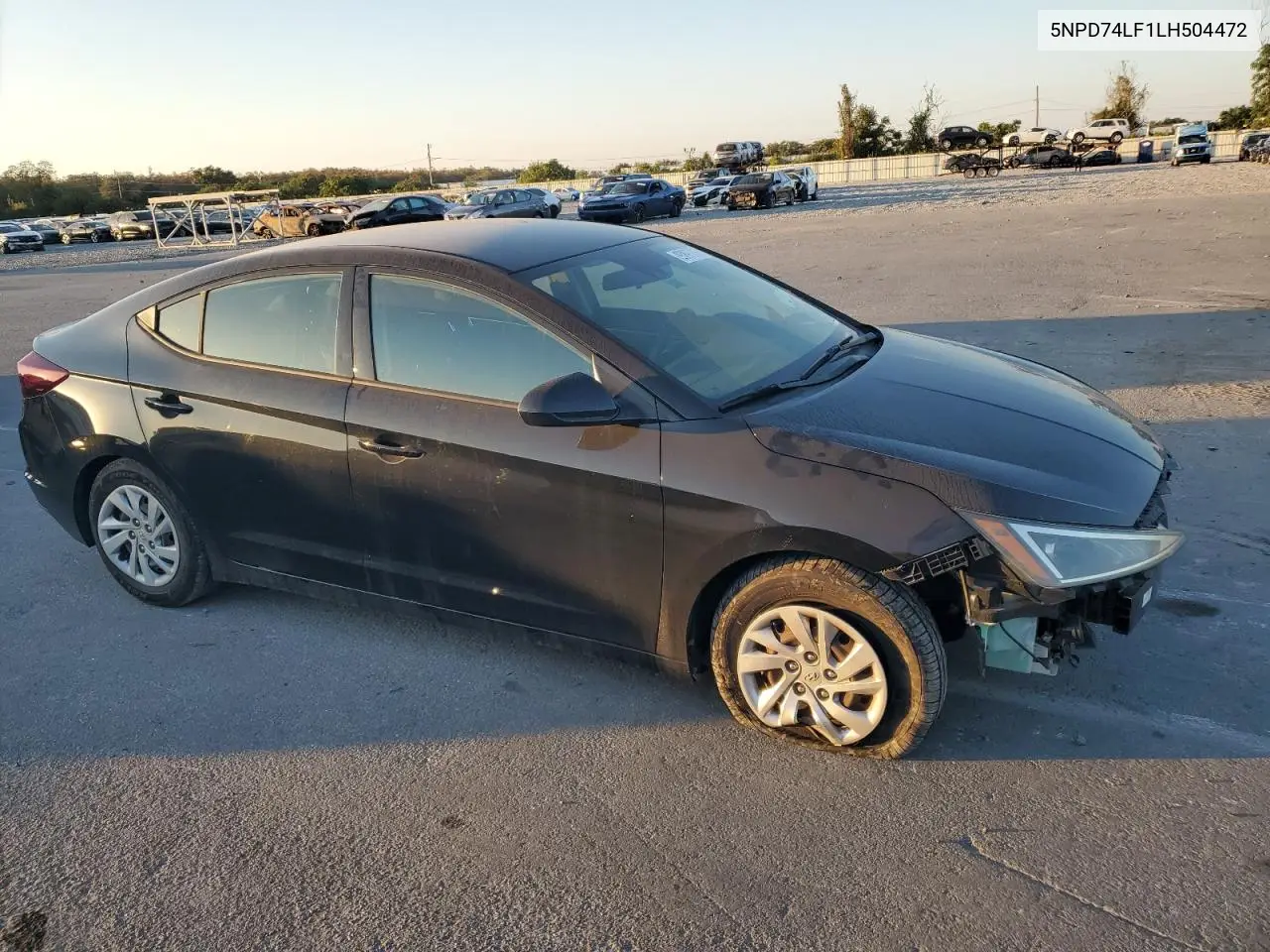 5NPD74LF1LH504472 2020 Hyundai Elantra Se