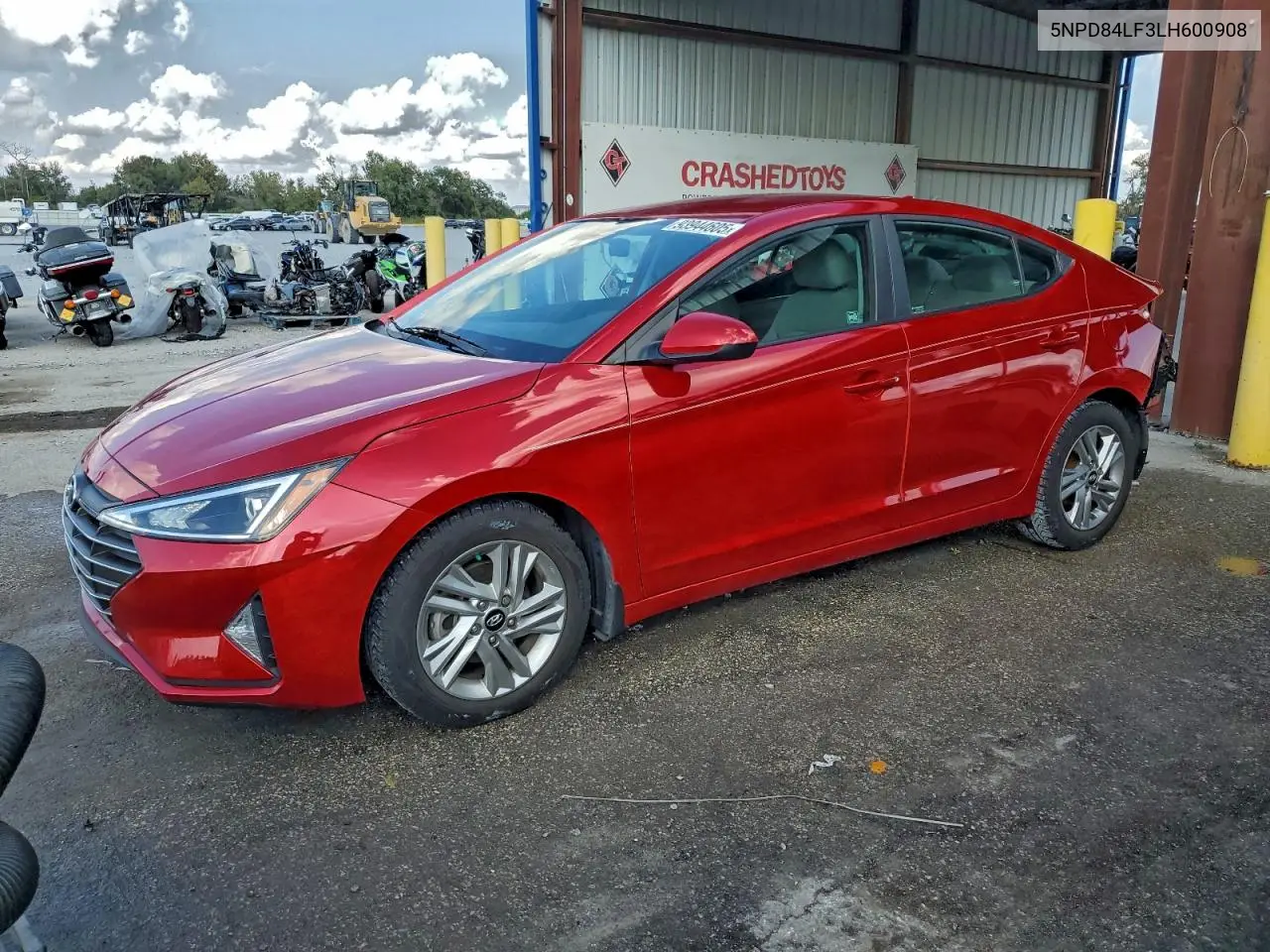 5NPD84LF3LH600908 2020 Hyundai Elantra Sel