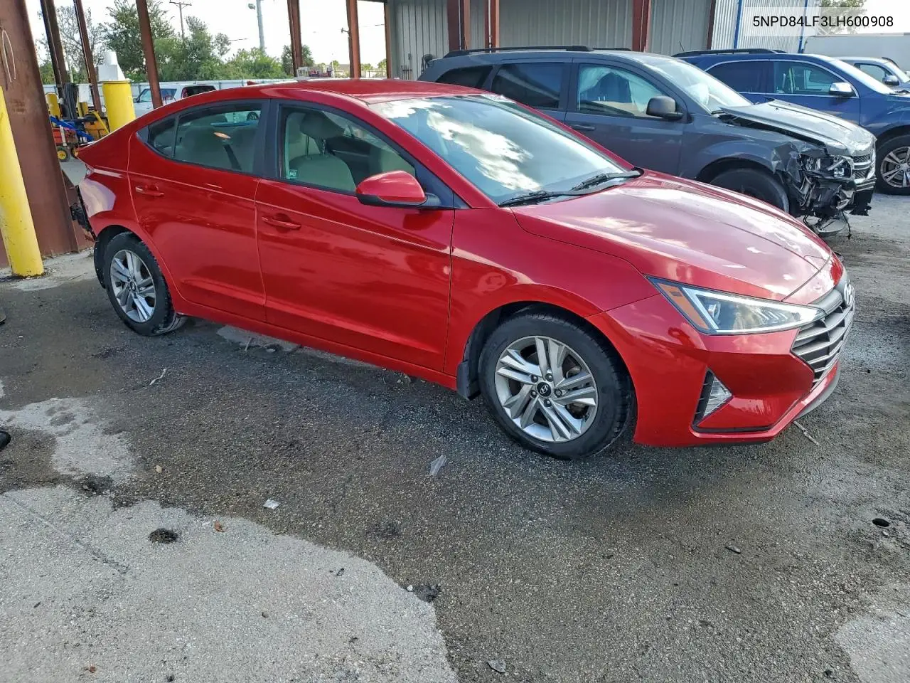 5NPD84LF3LH600908 2020 Hyundai Elantra Sel