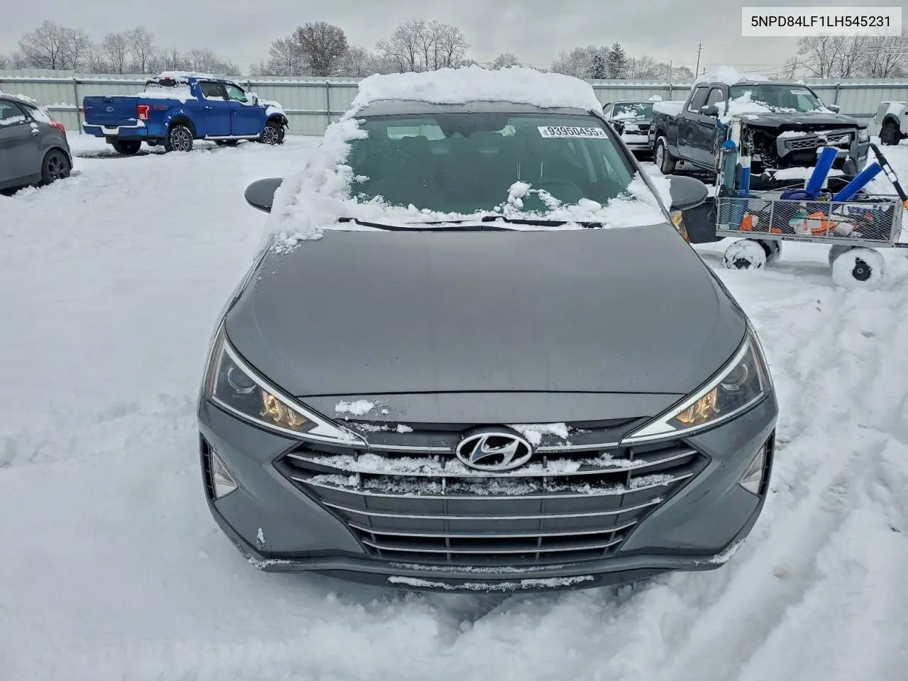 5NPD84LF1LH545231 2020 Hyundai Elantra Sel