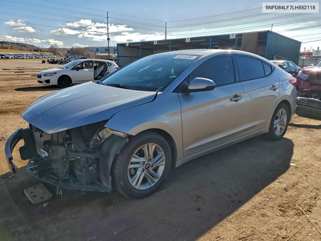 5NPD84LF7LH552118 2020 Hyundai Elantra Sel