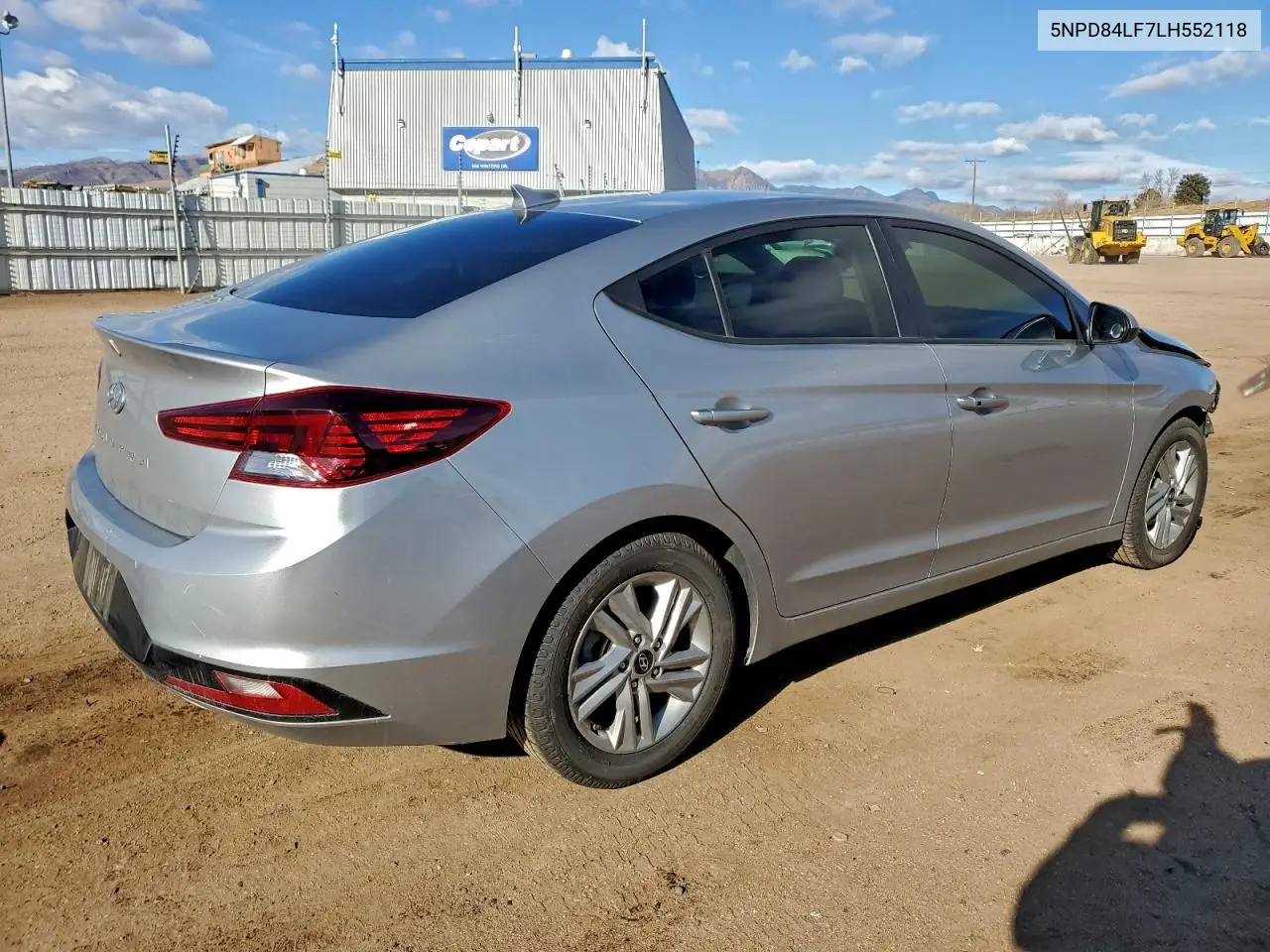 5NPD84LF7LH552118 2020 Hyundai Elantra Sel
