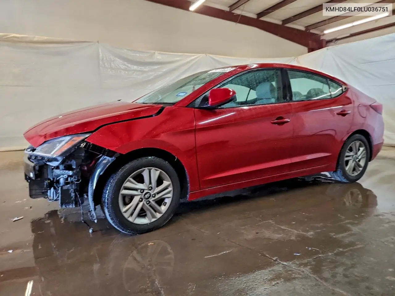 KMHD84LF0LU036751 2020 Hyundai Elantra Sel