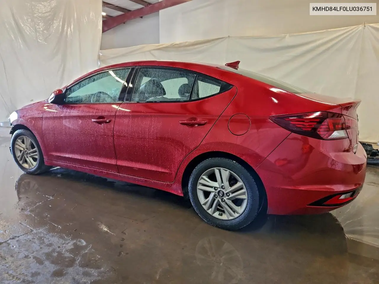KMHD84LF0LU036751 2020 Hyundai Elantra Sel