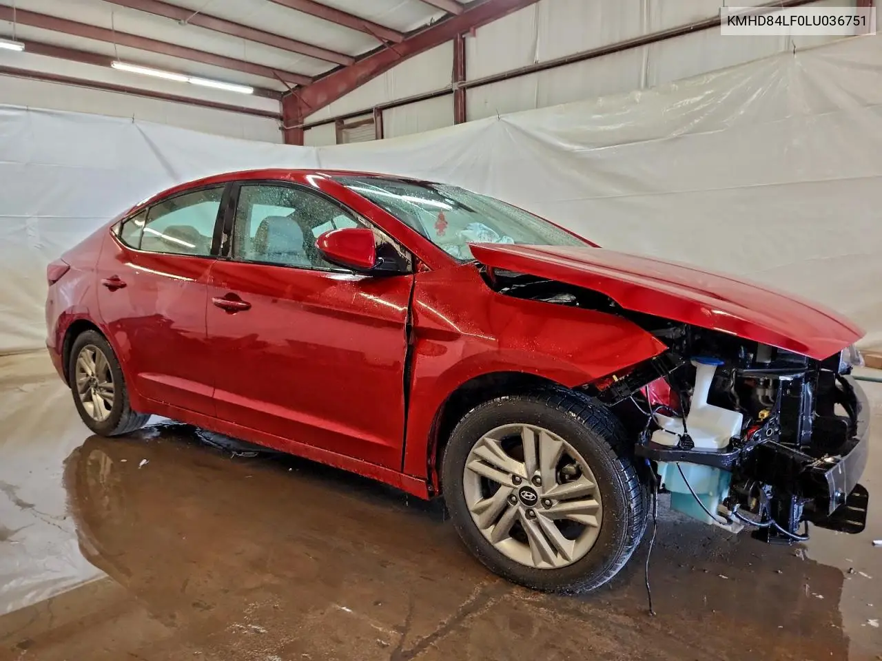 KMHD84LF0LU036751 2020 Hyundai Elantra Sel