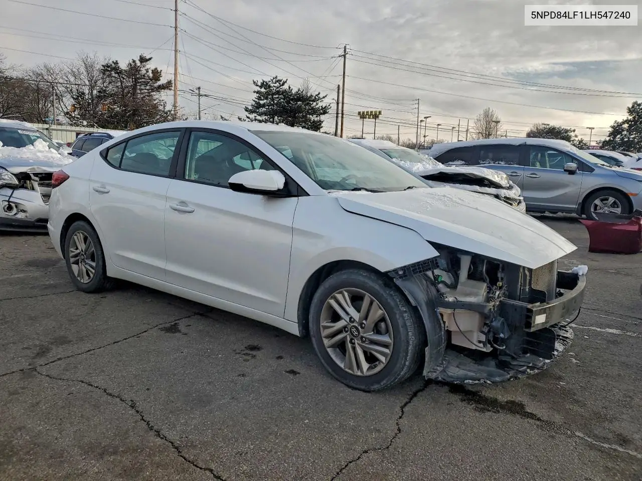 5NPD84LF1LH547240 2020 Hyundai Elantra Sel
