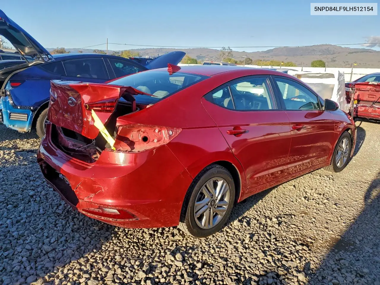 5NPD84LF9LH512154 2020 Hyundai Elantra Sel