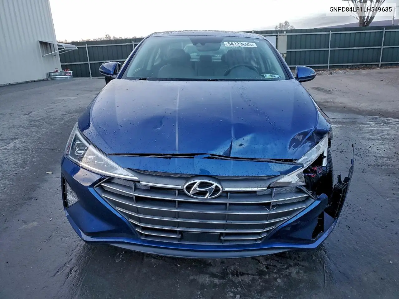 5NPD84LF1LH549635 2020 Hyundai Elantra Sel