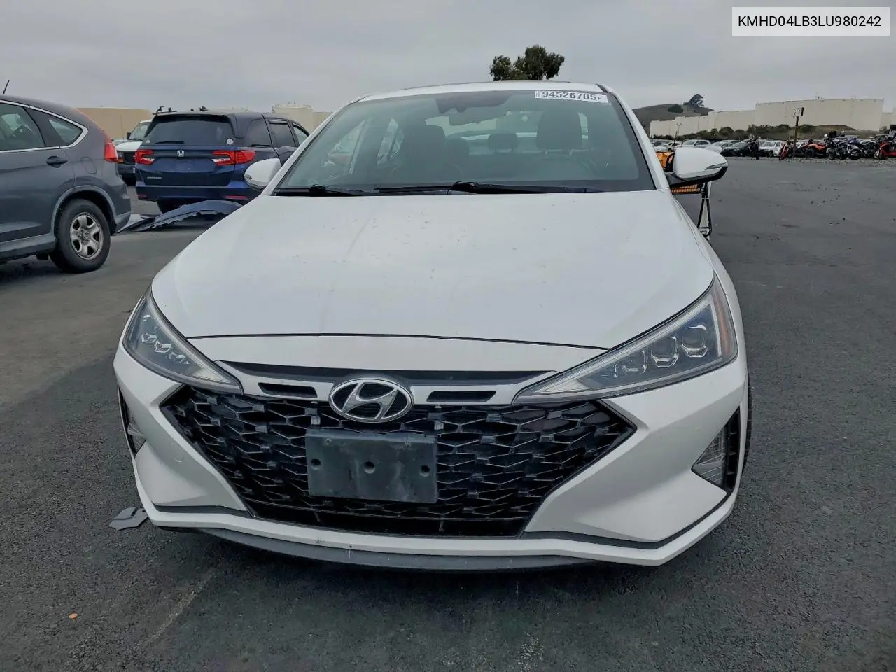 KMHD04LB3LU980242 2020 Hyundai Elantra Sport