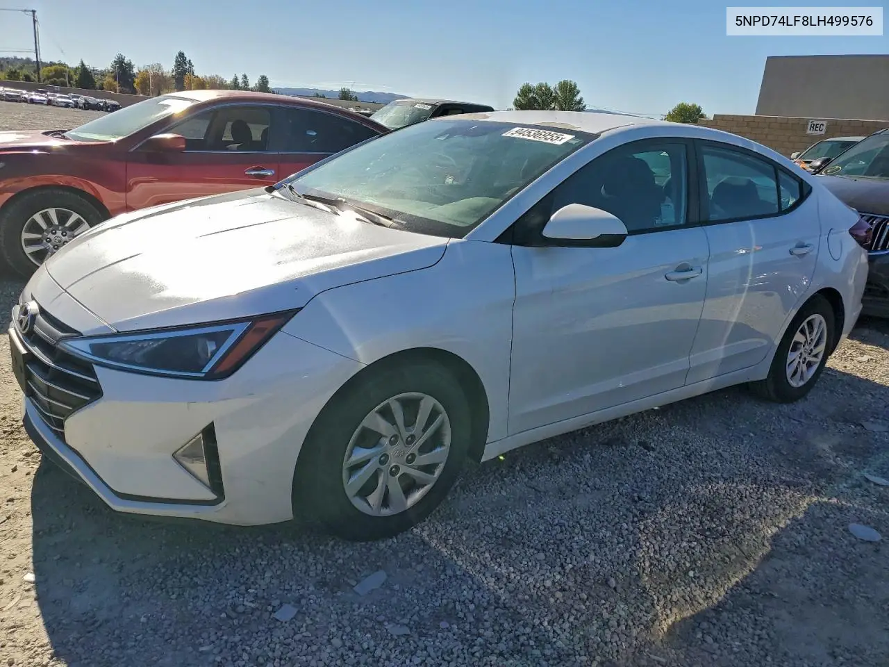 5NPD74LF8LH499576 2020 Hyundai Elantra Se