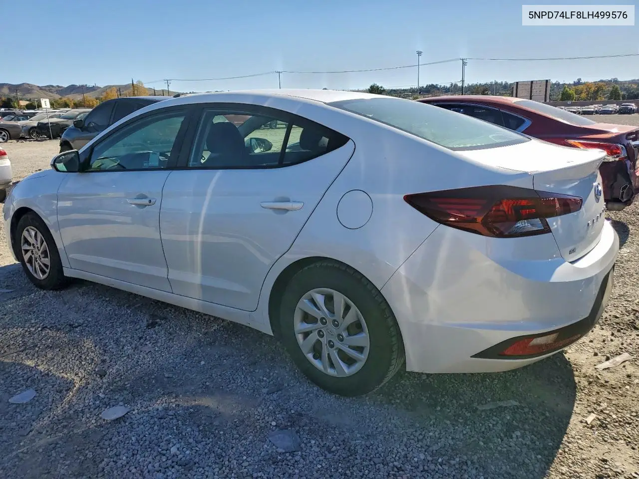 5NPD74LF8LH499576 2020 Hyundai Elantra Se