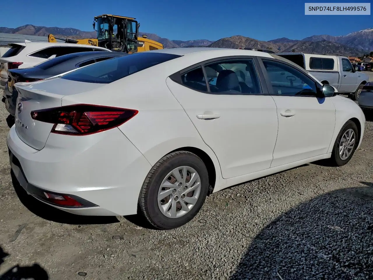 5NPD74LF8LH499576 2020 Hyundai Elantra Se