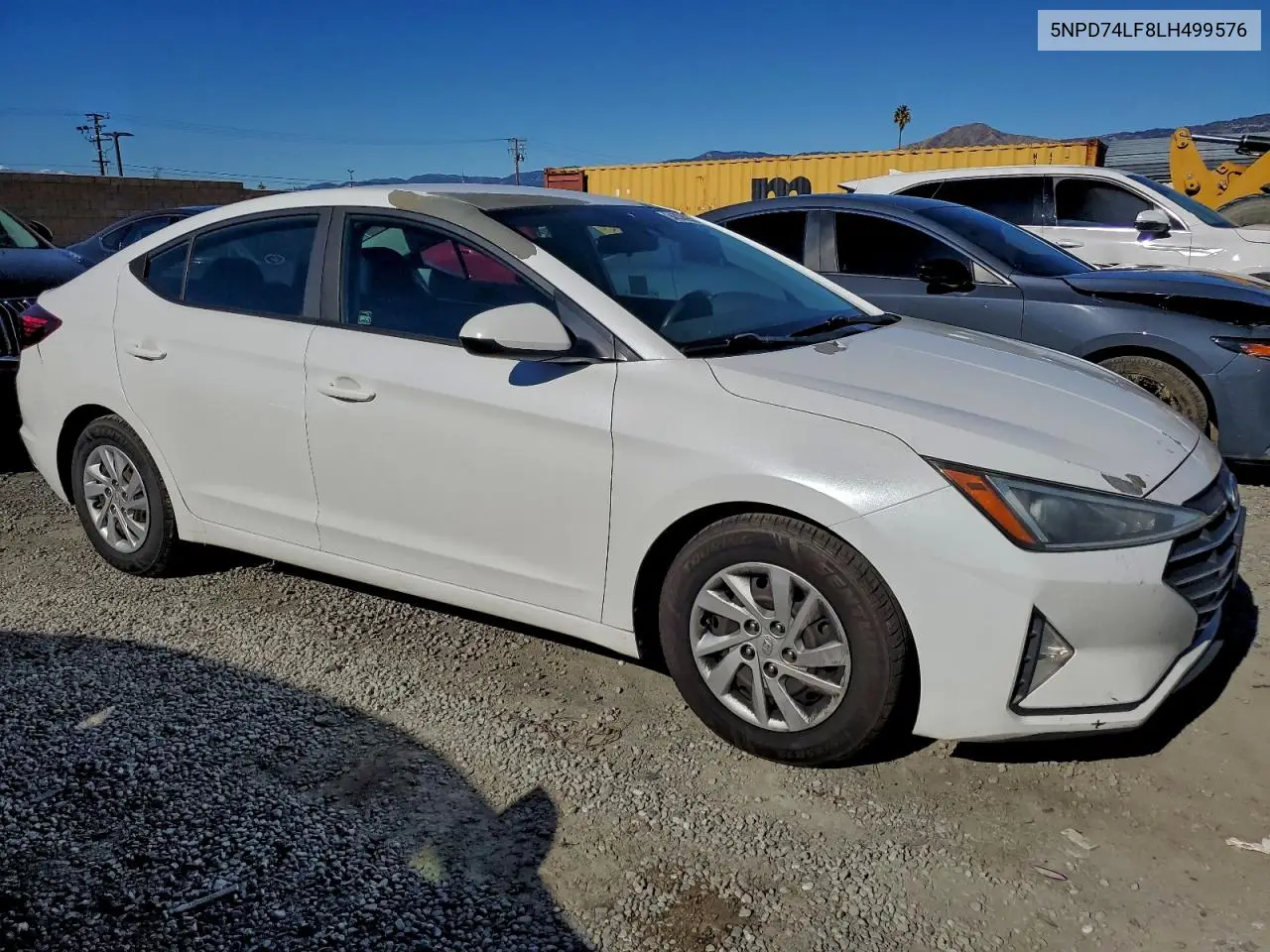 5NPD74LF8LH499576 2020 Hyundai Elantra Se