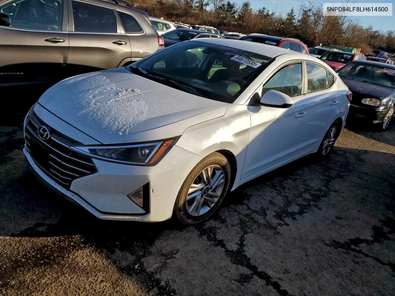 5NPD84LF8LH614500 2020 Hyundai Elantra Sel