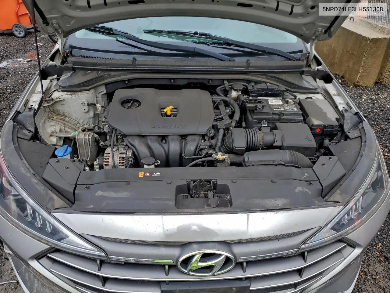 5NPD74LF3LH551308 2020 Hyundai Elantra Se