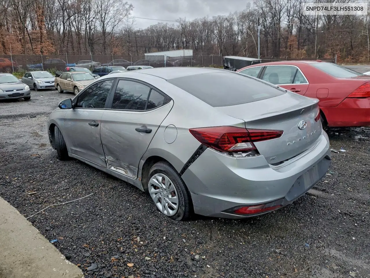 5NPD74LF3LH551308 2020 Hyundai Elantra Se