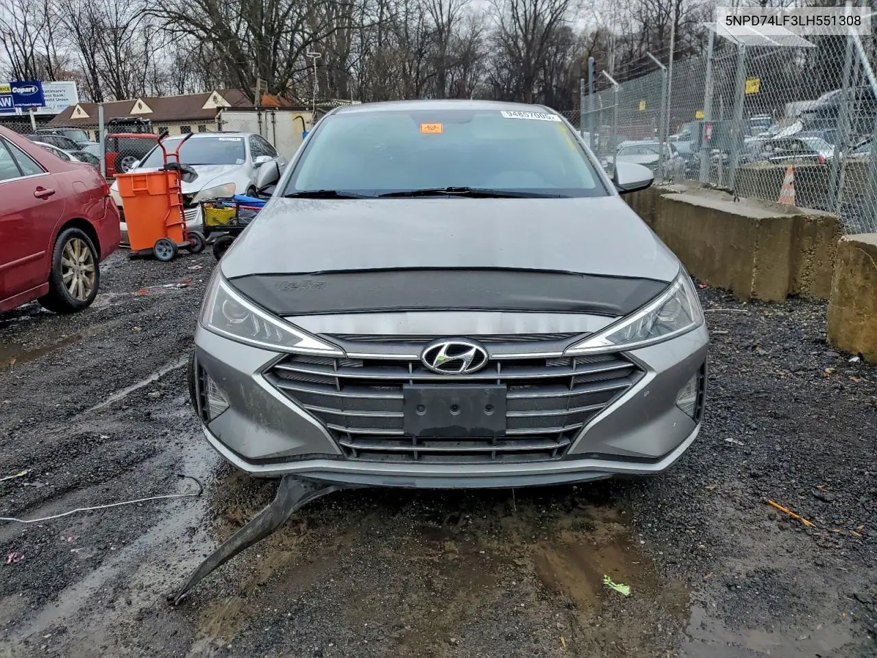 5NPD74LF3LH551308 2020 Hyundai Elantra Se