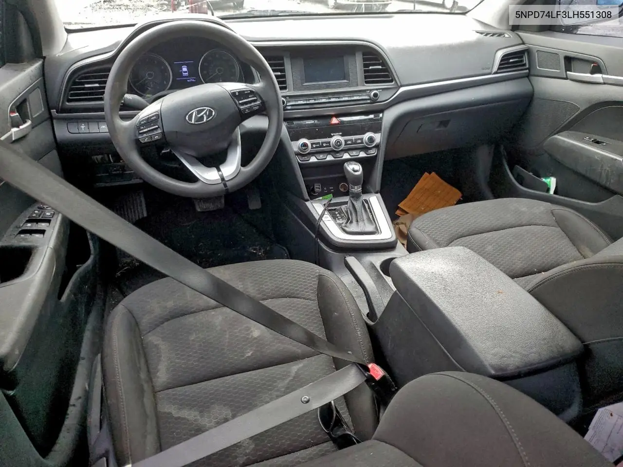 5NPD74LF3LH551308 2020 Hyundai Elantra Se