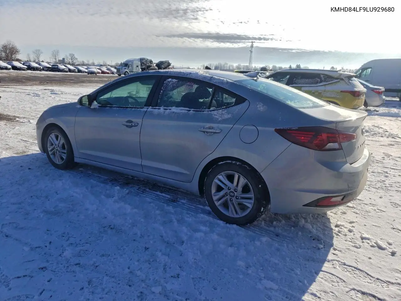 KMHD84LF9LU929680 2020 Hyundai Elantra Sel