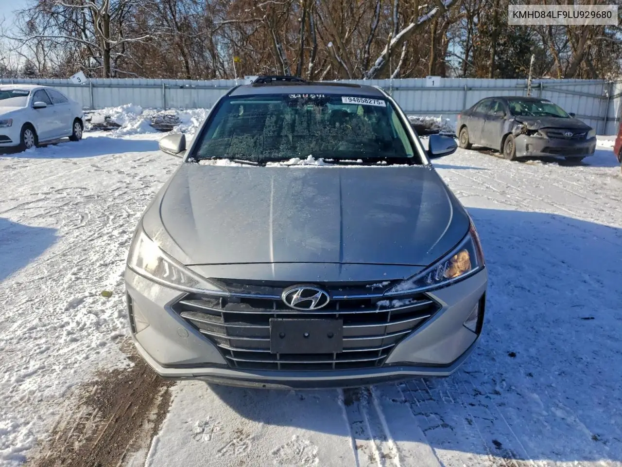 KMHD84LF9LU929680 2020 Hyundai Elantra Sel