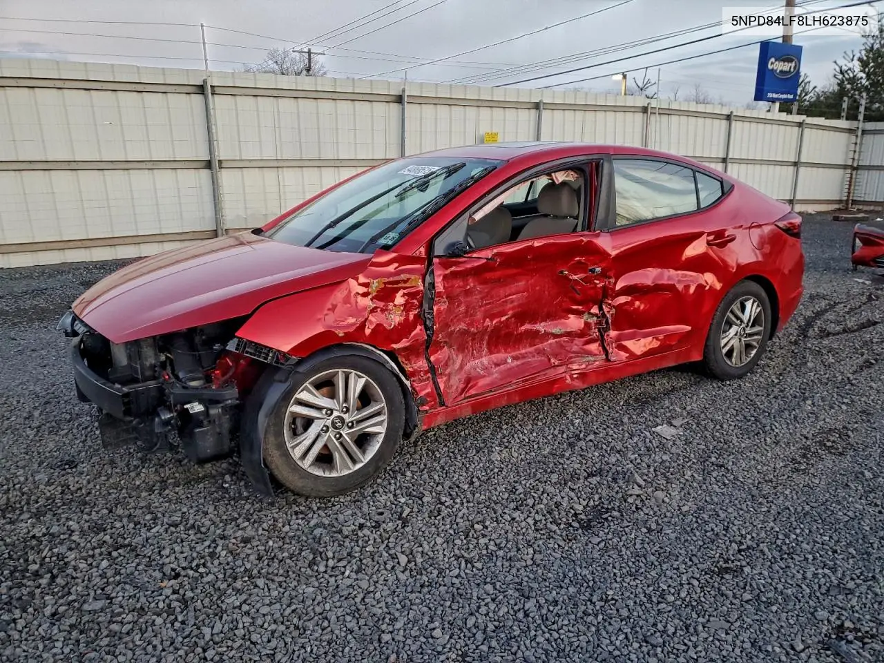 5NPD84LF8LH623875 2020 Hyundai Elantra Sel