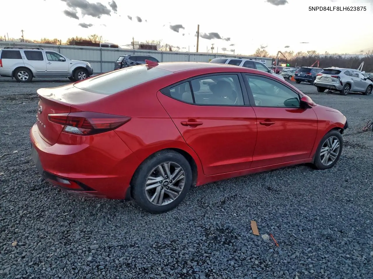 5NPD84LF8LH623875 2020 Hyundai Elantra Sel