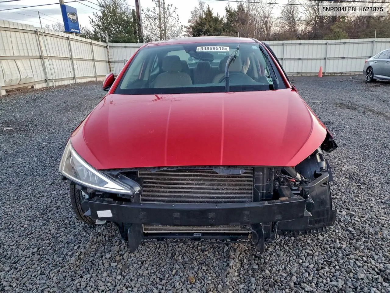 5NPD84LF8LH623875 2020 Hyundai Elantra Sel