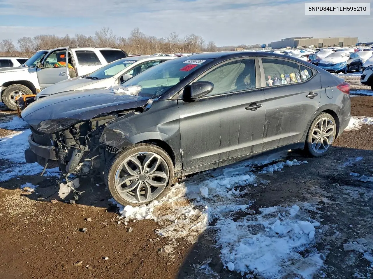 5NPD84LF1LH595210 2020 Hyundai Elantra Sel