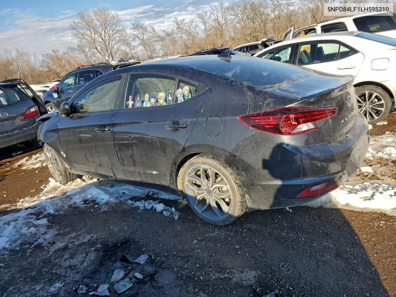5NPD84LF1LH595210 2020 Hyundai Elantra Sel