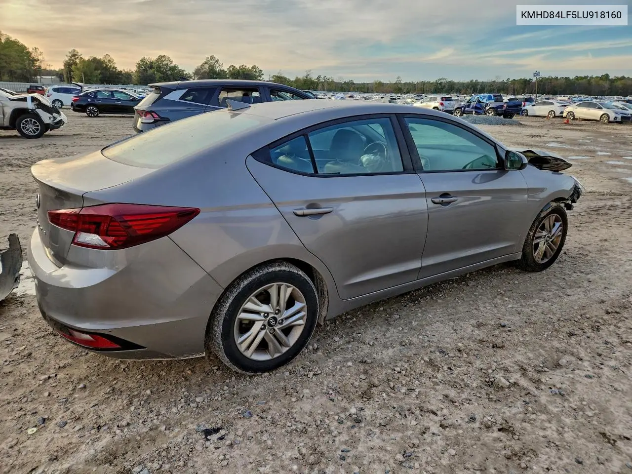 KMHD84LF5LU918160 2020 Hyundai Elantra Sel