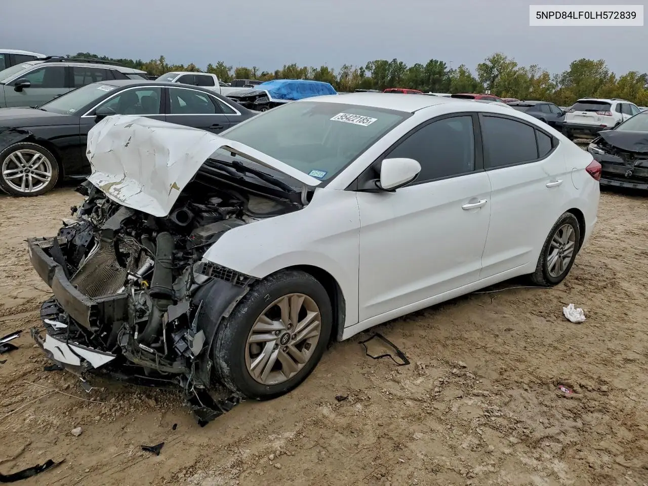 5NPD84LF0LH572839 2020 Hyundai Elantra Sel