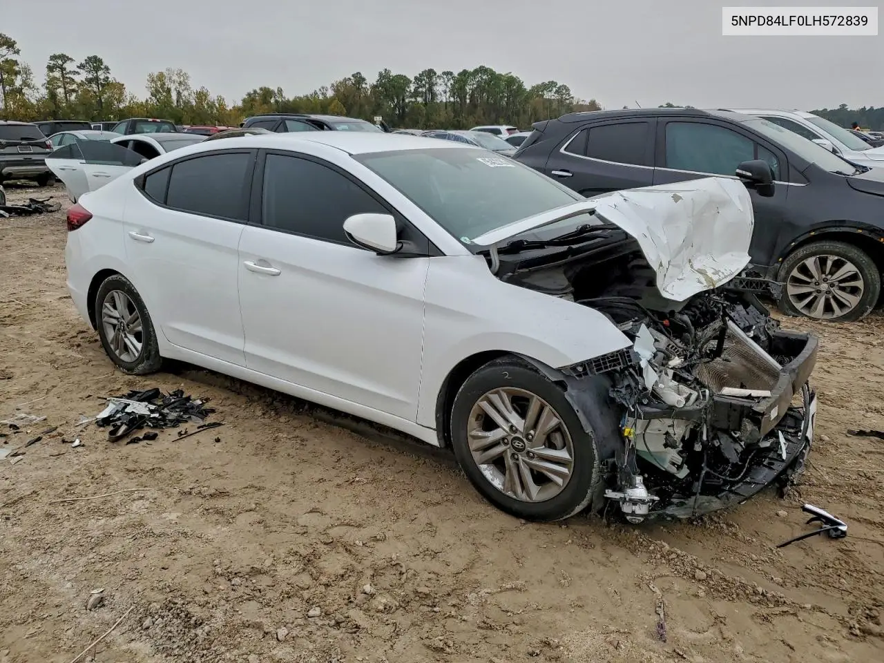 5NPD84LF0LH572839 2020 Hyundai Elantra Sel