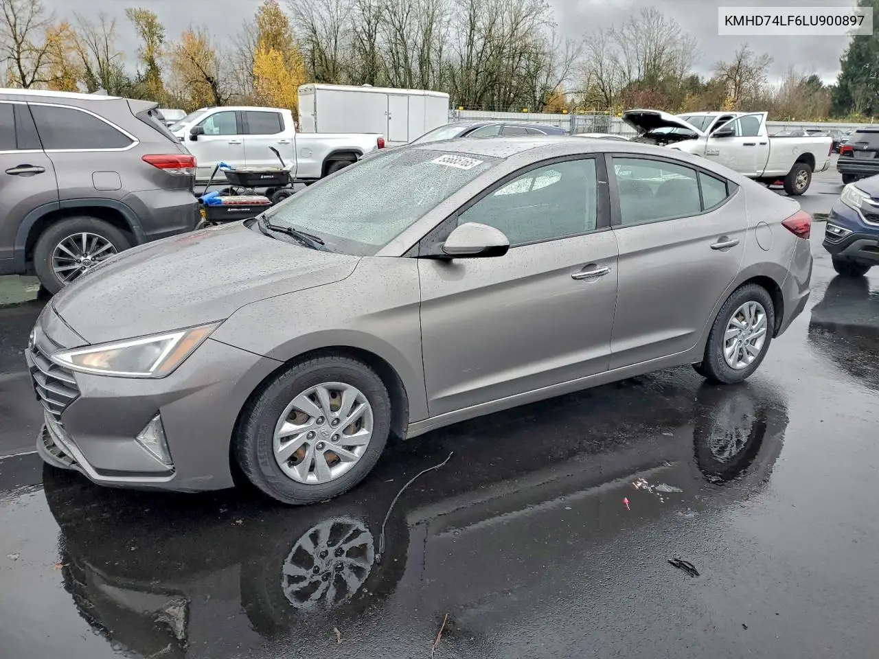 KMHD74LF6LU900897 2020 Hyundai Elantra Se