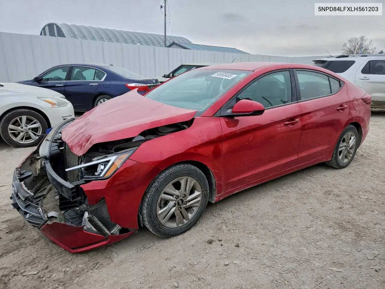 5NPD84LFXLH561203 2020 Hyundai Elantra Sel