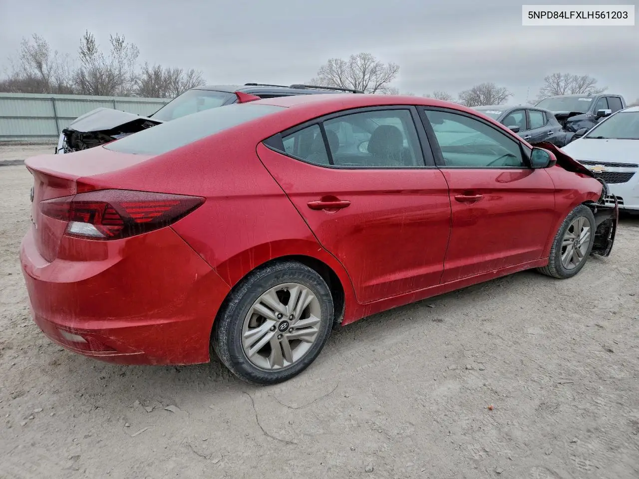 5NPD84LFXLH561203 2020 Hyundai Elantra Sel