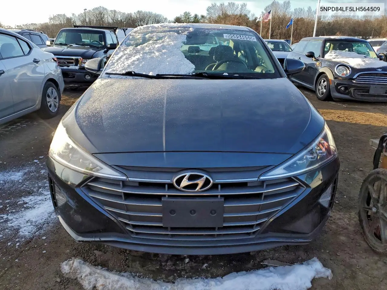 5NPD84LF5LH564509 2020 Hyundai Elantra Sel