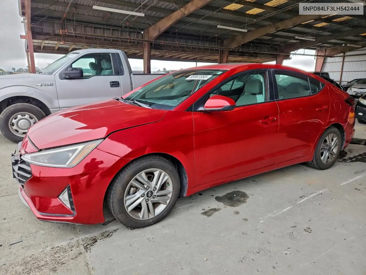 5NPD84LF3LH542444 2020 Hyundai Elantra Sel