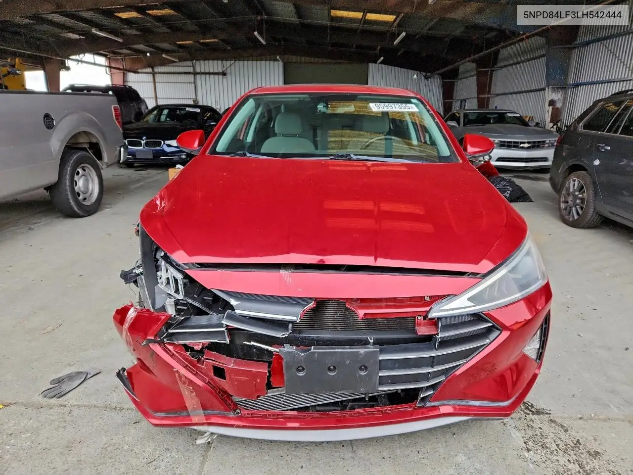 5NPD84LF3LH542444 2020 Hyundai Elantra Sel
