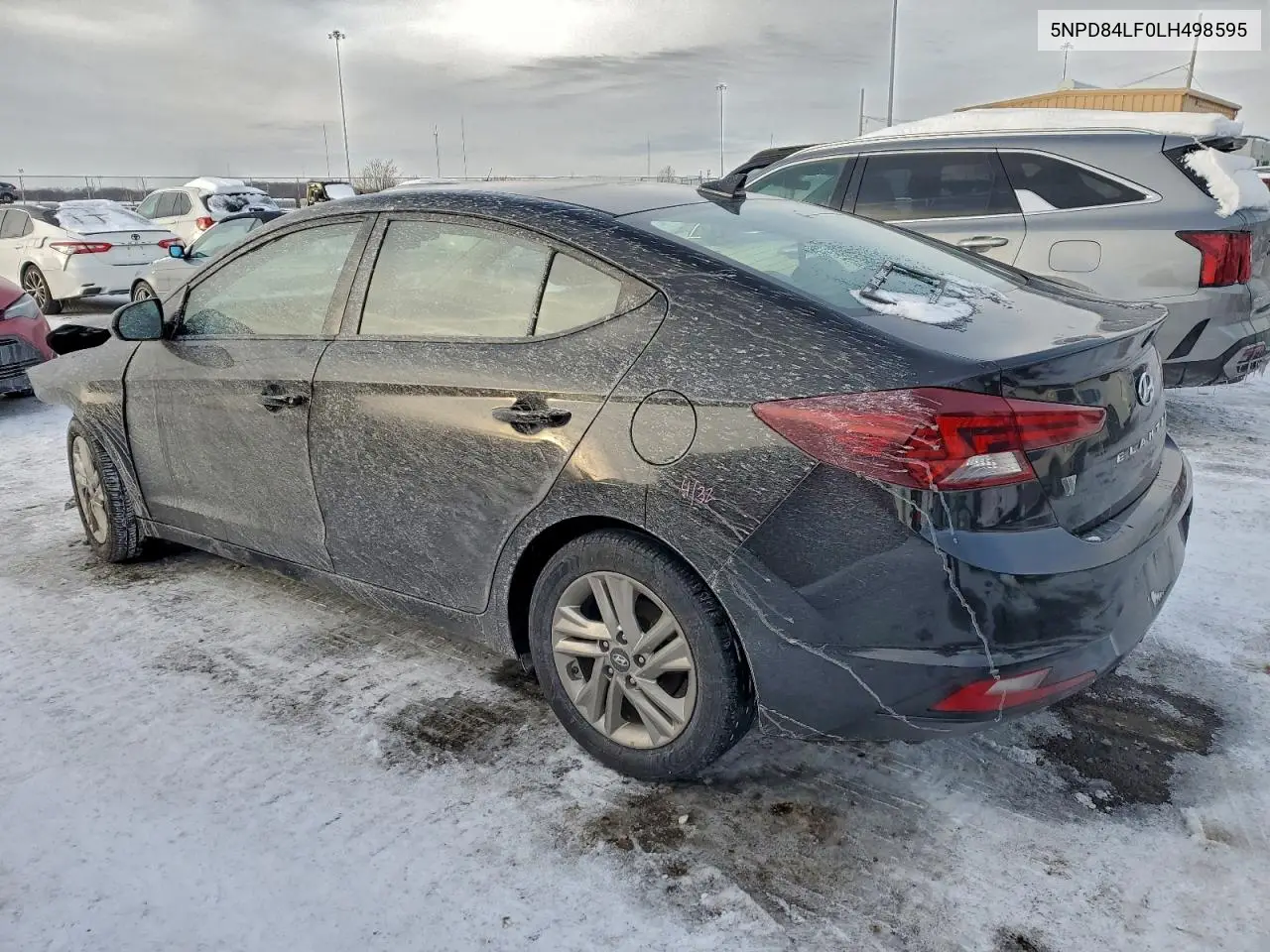 5NPD84LF0LH498595 2020 Hyundai Elantra Sel