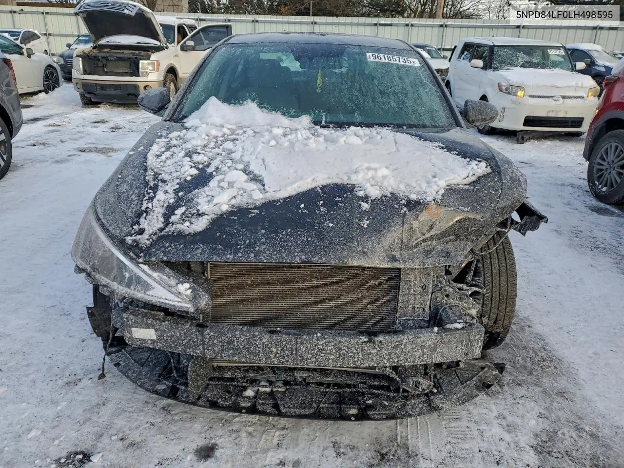 5NPD84LF0LH498595 2020 Hyundai Elantra Sel
