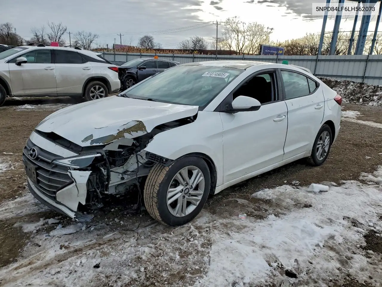 5NPD84LF6LH562073 2020 Hyundai Elantra Sel