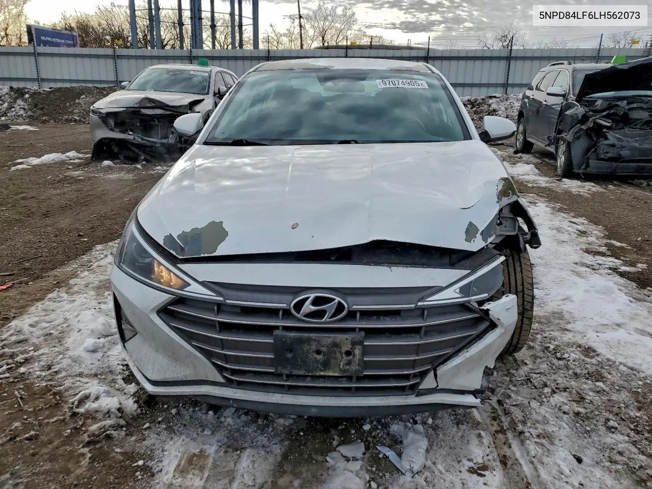 5NPD84LF6LH562073 2020 Hyundai Elantra Sel