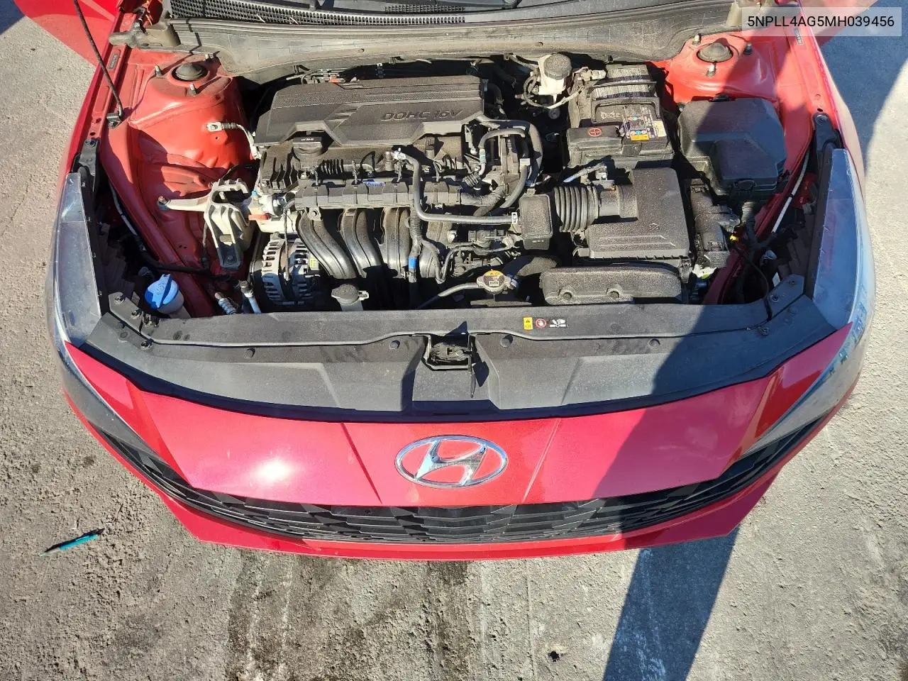 5NPLL4AG5MH039456 2021 Hyundai Elantra