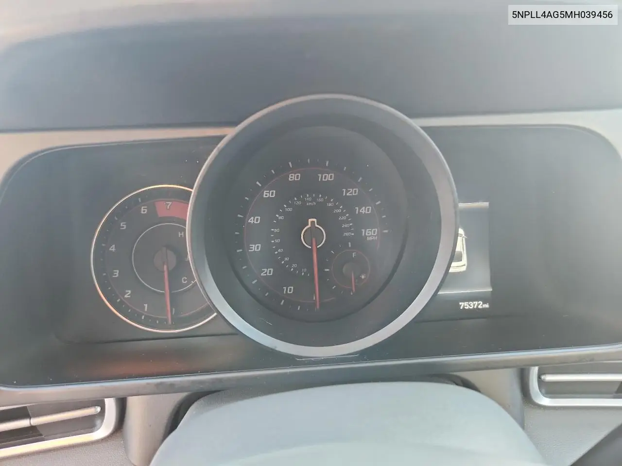 5NPLL4AG5MH039456 2021 Hyundai Elantra