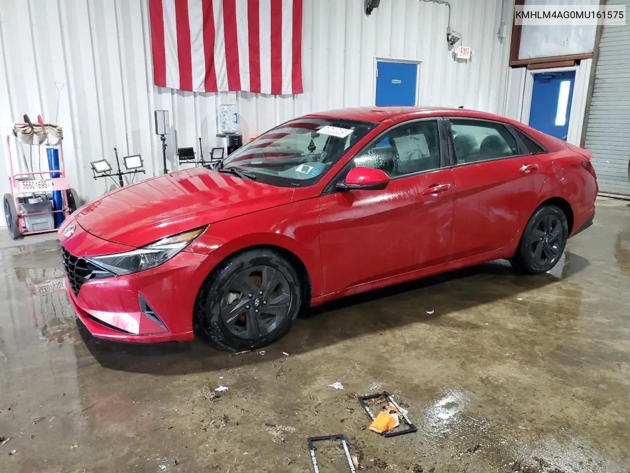 KMHLM4AG0MU161575 2021 Hyundai Elantra Sel