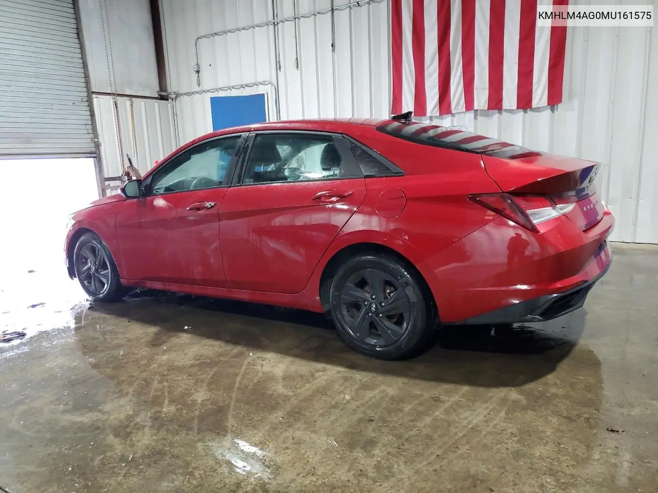 KMHLM4AG0MU161575 2021 Hyundai Elantra Sel