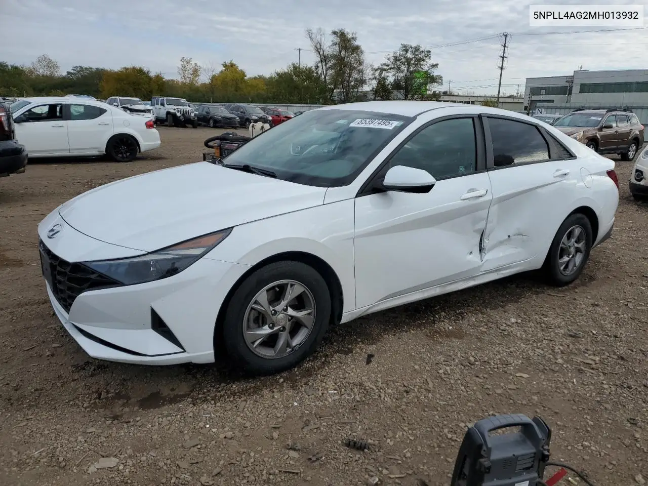 5NPLL4AG2MH013932 2021 Hyundai Elantra Se
