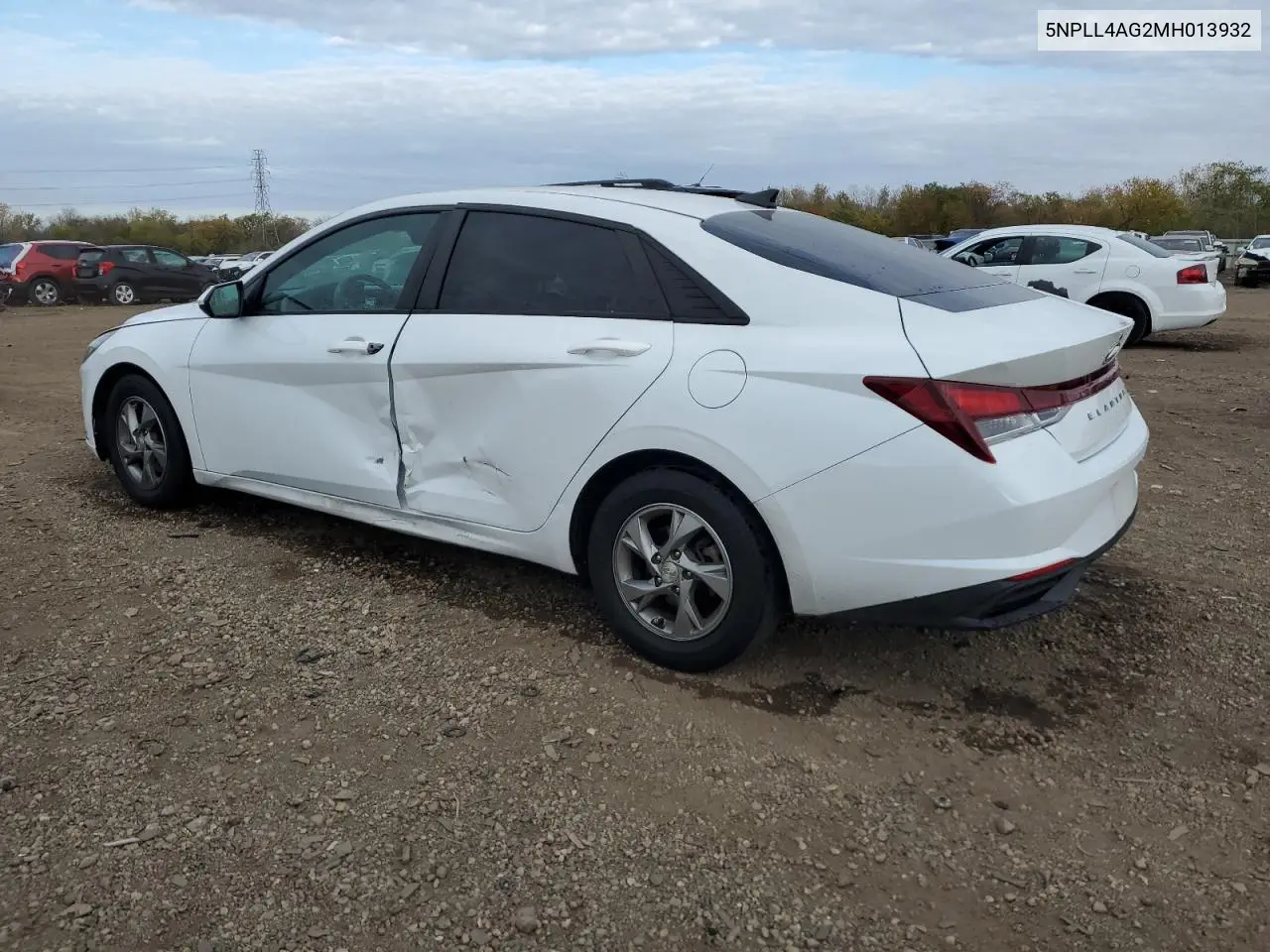 5NPLL4AG2MH013932 2021 Hyundai Elantra Se