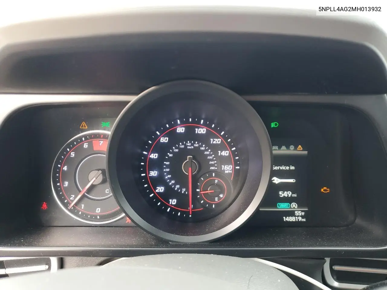 5NPLL4AG2MH013932 2021 Hyundai Elantra Se