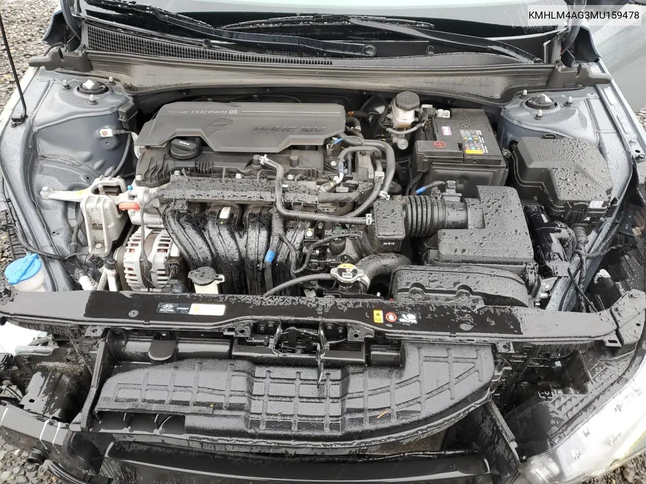 KMHLM4AG3MU159478 2021 Hyundai Elantra Sel